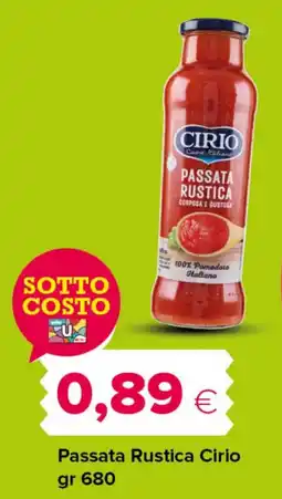 Tigre Passata Rustica Cirio offerta