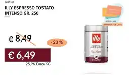Prezzemolo e Vitale Illy espresso tostato intenso offerta