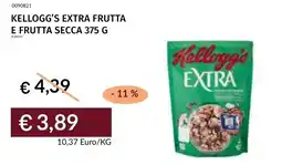 Prezzemolo e Vitale Kellogg's extra frutta e frutta secca offerta