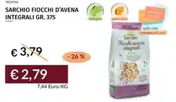 Prezzemolo e Vitale Sarchio fiocchi d'avena integrali offerta