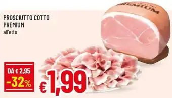 Prosciutto cotto premium