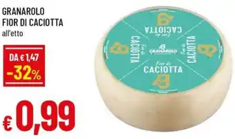 Granarolo fior di caciotta