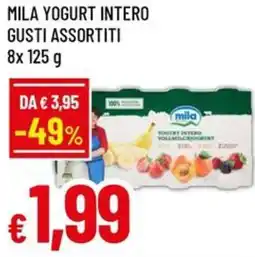 A&O Mila yogurt intero offerta