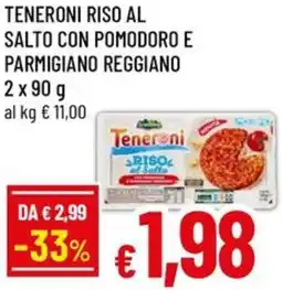 A&O Teneroni riso al salto con pomodoro e parmigiano reggiano offerta
