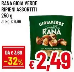 A&O Rana gioia verde ripieni offerta