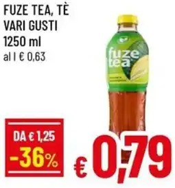 A&O Fuze tea, tè offerta