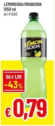 A&O Lemonsoda/oransoda offerta