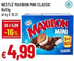 A&O Nestlé maxibon mini classic offerta