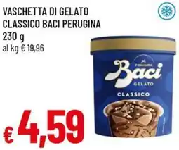 A&O Vaschetta di gelato classico baci perugina offerta