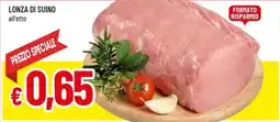 A&O Lonza di suino offerta