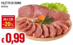 A&O Filetto di suino offerta