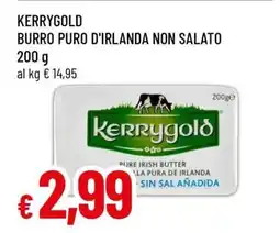Famila KERRYGOLD Burro Puro d'Irlanda Non Salato offerta