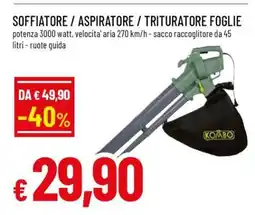 Famila SOFFIATORE / ASPIRATORE / TRITURATORE FOGLIE offerta