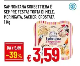 Famila SAMMONTANA SORBETTIERA È SEMPRE FESTA! offerta
