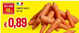 Famila CAROTE SACCO offerta