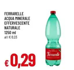 Famila Ferrarelle Acqua minerale effervescente naturale offerta