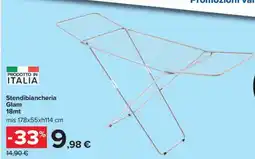 Carrefour STENDIBIANCHERIA GLAM offerta