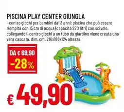 Famila PISCINA PLAY CENTER GIUNGLA offerta