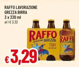 Famila RAFFO LAVORAZIONE GREZZA BIRRA offerta