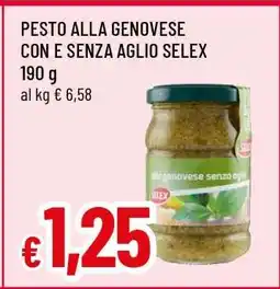 Famila PESTO ALLA GENOVESE CON E SENZA AGLIO SELEX offerta
