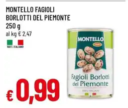 Famila MONTELLO FAGIOLI BORLOTTI DEL PIEMONTE offerta