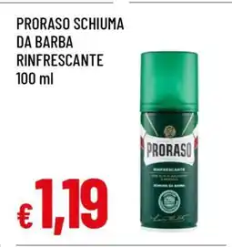 Famila PRORASO SCHIUMA DA BARBA RINFRESCANTE offerta