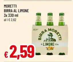 Famila MORETTI BIRRA AL LIMONE offerta