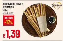 Famila GRISSINI CON OLIVE E ROSMARINO offerta