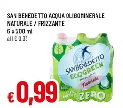 Famila SAN BENEDETTO ACQUA OLIGOMINERALE NATURALE / FRIZZANTE offerta