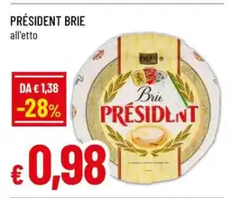 Famila PRESIDENT BRIE offerta