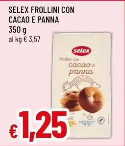 Famila SELEX FROLLINI CON CACAO E PANNA offerta
