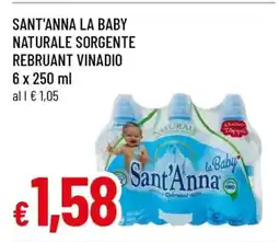 Famila SANT'ANNA LA BABY NATURALE SORGENTE REBRUANT VINADIO offerta