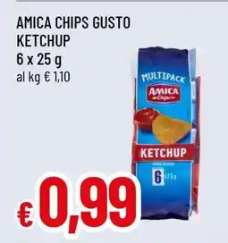 Famila AMICA CHIPS GUSTO KETCHUP offerta