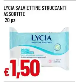 Famila LYCIA SALVIETTINE STRUCCANTI ASSORTITE offerta