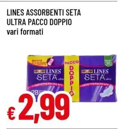 Famila LINES Assorbenti Seta Ultra Pacco Doppio offerta