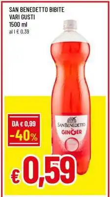 Famila SAN BENEDETTO BIBITE VARI GUSTI offerta