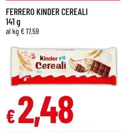 Famila FERRERO KINDER CEREALI offerta
