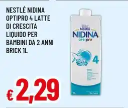Famila Nestlé Nidina Optipro 4 Latte di Crescita Liquido offerta