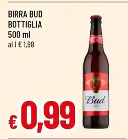 Famila BIRRA BUD BOTTIGLIA offerta