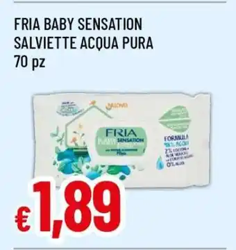 Famila FRIA BABY SENSATION SALVIETTE ACQUA PURA offerta