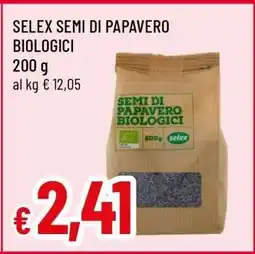 Famila SELEX SEMI DI PAPAVERO BIOLOGICI offerta