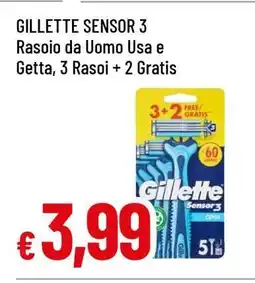 Famila GILLETTE Sensor 3 offerta