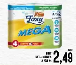 Al Discount Foxy mega igienica 2 veli x4 offerta