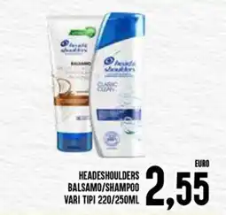 Al Discount Headeshoulders balsamo/shampoo offerta