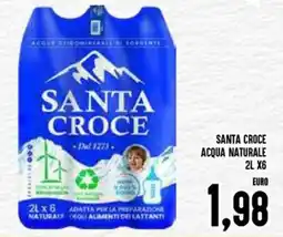 Al Discount Santa croce acqua naturale offerta