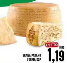 Al Discount Grana padano forma dop offerta