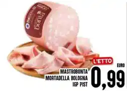 Al Discount Mastrobonta mortadella bologna igp pist offerta