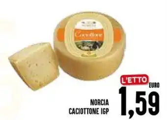 Al Discount Norcia caciottone igp offerta