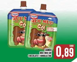 Al Discount Cameo muu muu go! cioccolato e vaniglia offerta