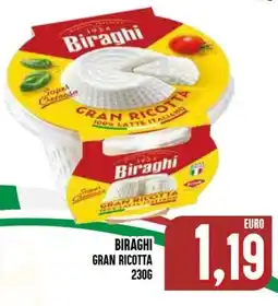 Al Discount Biraghi gran ricotta offerta